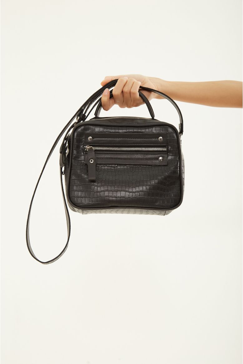 crossbody bolsa croco